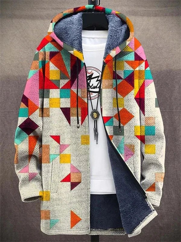 Nathaniel™ – Elegant & Mångsidig Tryckt Cardigan