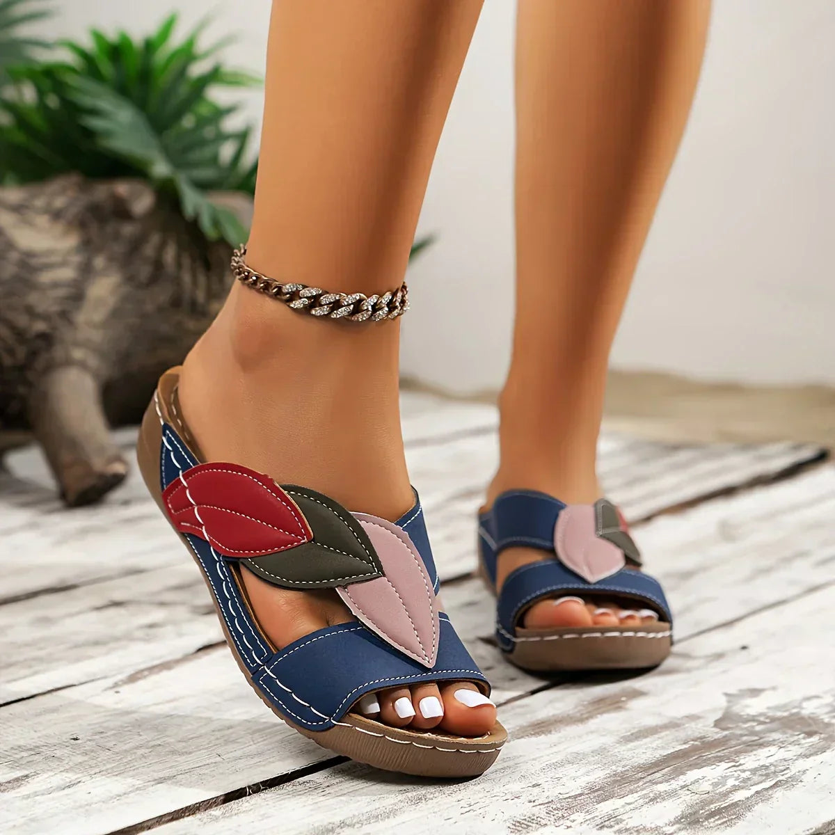 FREYJA™ - Stilfulla Slip-in Sandaler