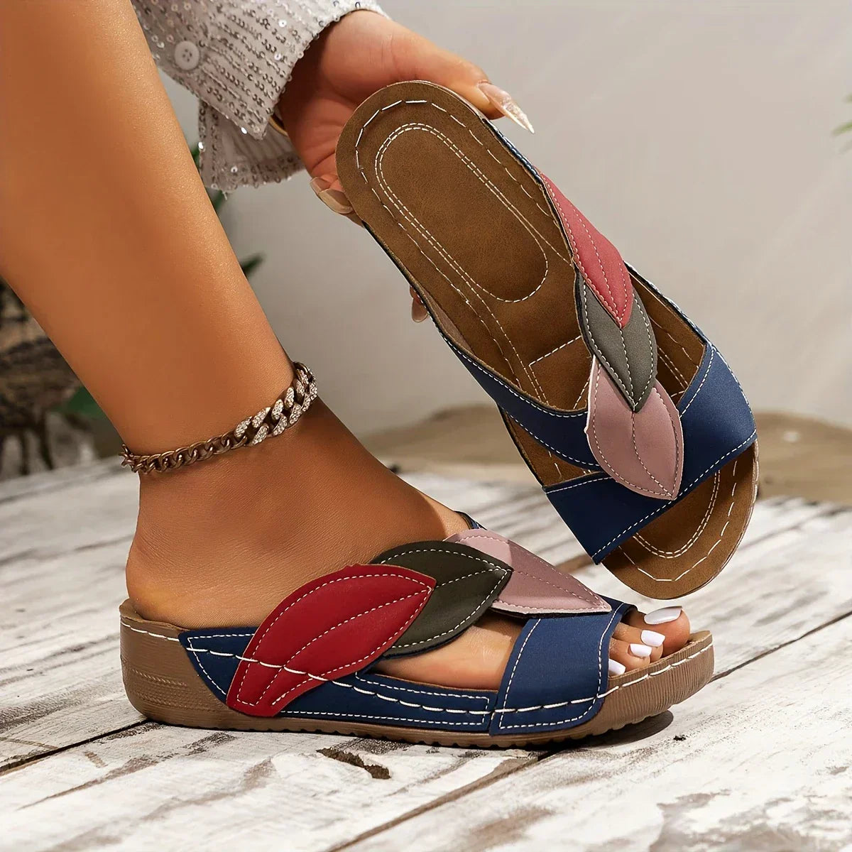 FREYJA™ - Stilfulla Slip-in Sandaler