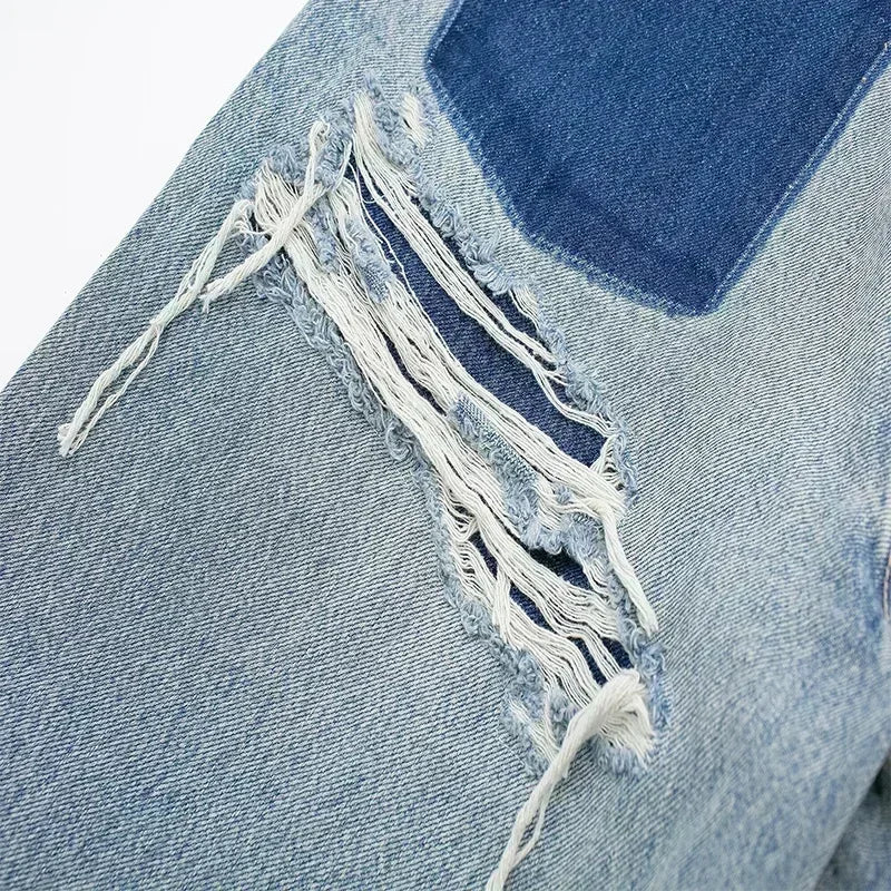 Mira™ | Jean Patchwork Zerstört