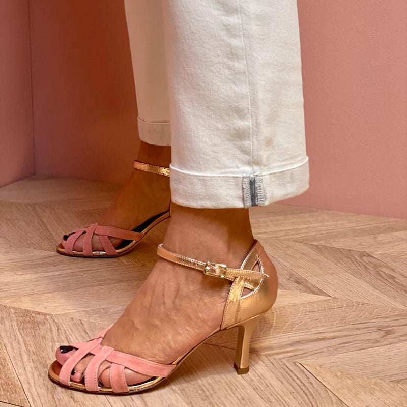 FREYJA™ – Stilrena Sandaler med Öppen Tå och Stilettklack